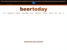 Tablet Screenshot of beertoday.co.uk